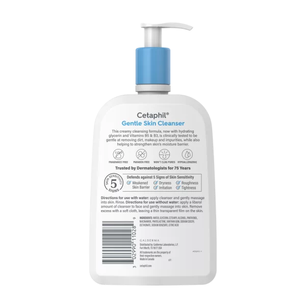 Cetaphil Gentle Skin Cleanser 591mL - Image 4