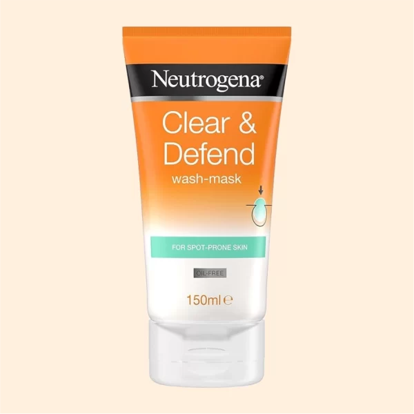 Neutrogena Clear & Defend Wash-Mask, For Spot-Prone Skin 150 ml