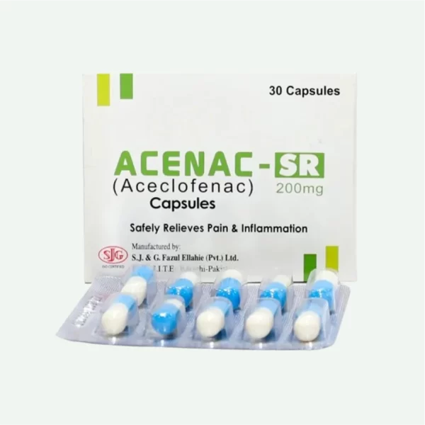 Acenac Sr 200mg Capsules