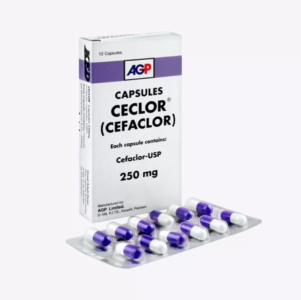 Ceclor Capsule, 250mg, 12-Pack