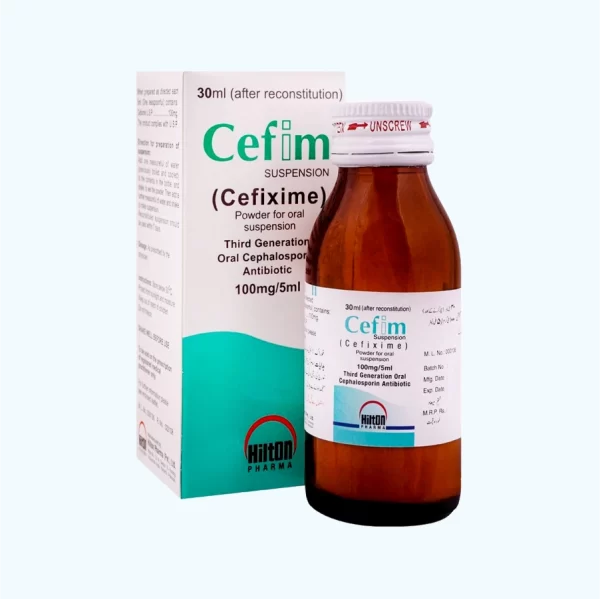 Cefim (100mg/5ml) 30ml Oral Suspension