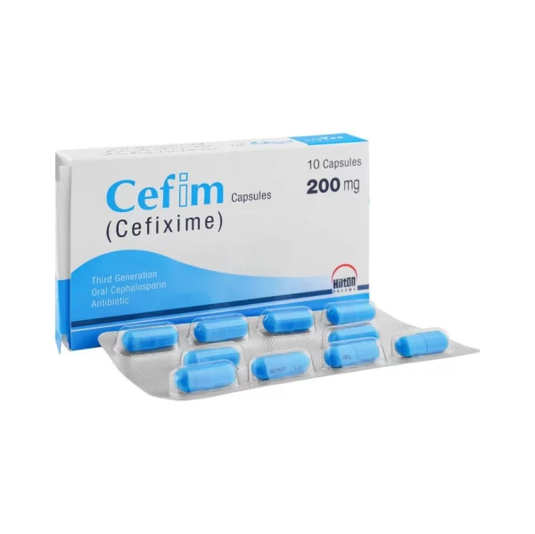 Cefim Capsule, 200mg, 10-Pack