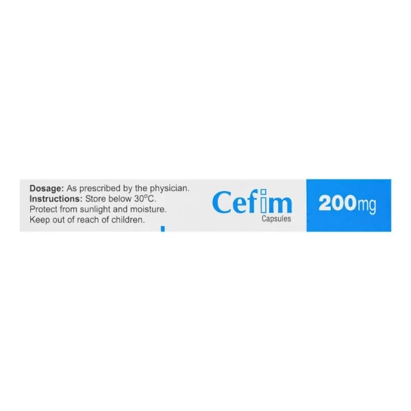 Cefim Capsule, 200mg, 10-Pack - Image 4