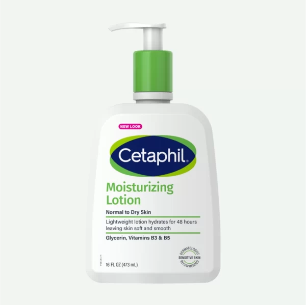 Cetaphil Moisturizing Lotion Normal to Dry Sensitive Skin 473mL