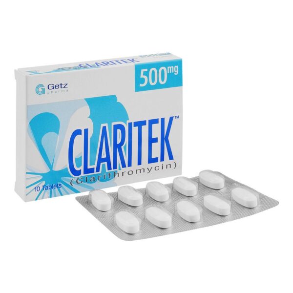 Claritek Tablet, 500mg, 10-Pack