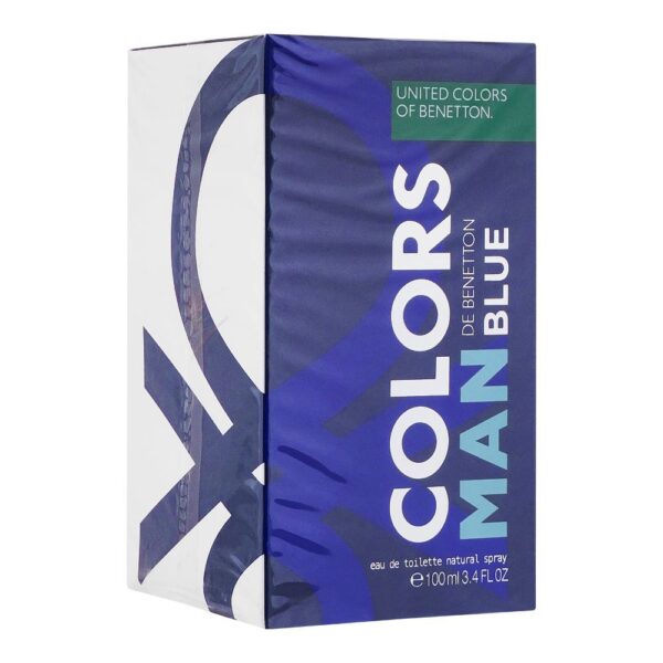 United Colors of Benetton Colors Man Blue, EDT, 100ml - Image 2