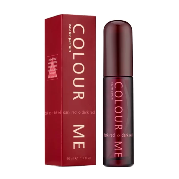 Colour Me Dark Red Perfume for Men and Women, 50ML