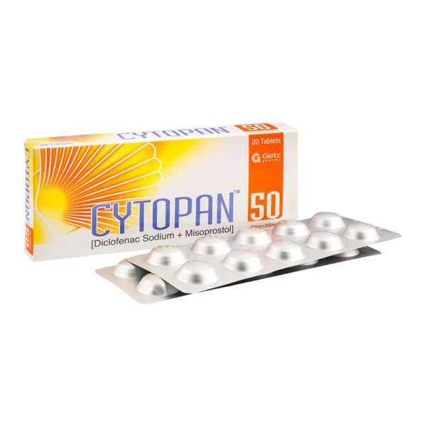 Cytopan Tablet, 50mg, 20-Pack