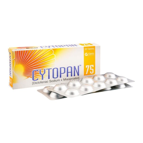 Cytopan Tablet, 75mg, 20-Pack