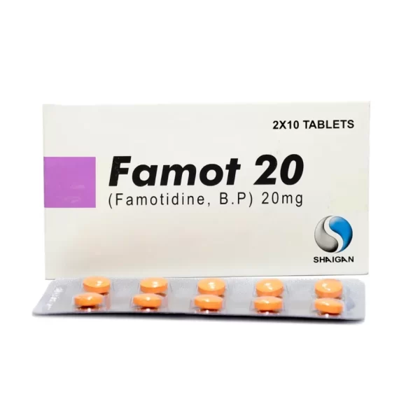 Famot 20mg Tablets