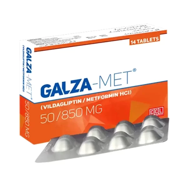 Galza-Met Tablet, 50/850mg, 14 Tablets