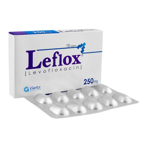 Leflox Tablet, 250mg, 10-Pack