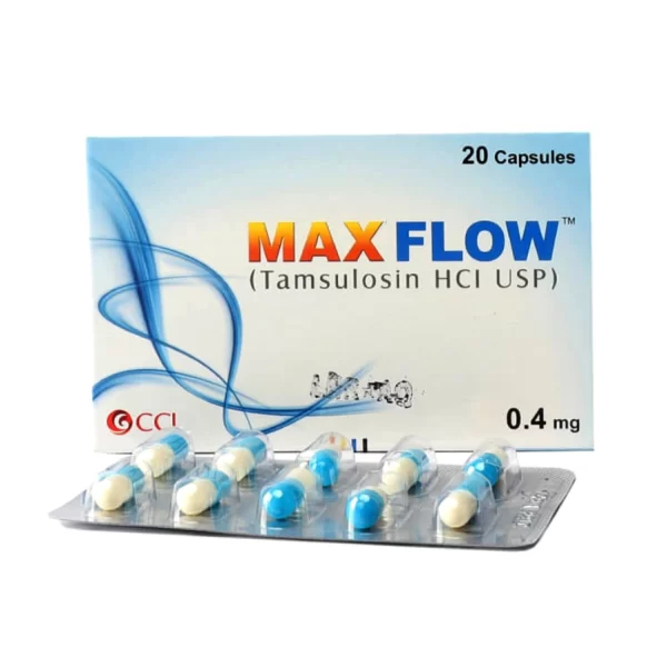 Max Flow Capsule, 0.5/0.4mg, 20-pack