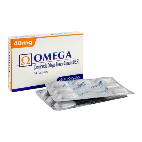 Omega Capsule, 40mg, 14-Pack