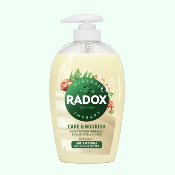 Radox Care + Nourish hard on germs, gentle on hands Antibacterial Handwash 500ml