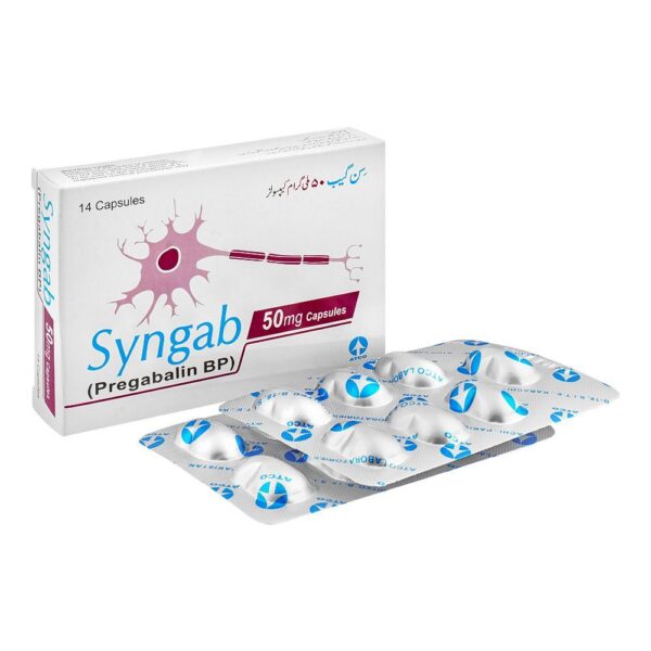 Syngab Capsule, 50mg, 14-Pack