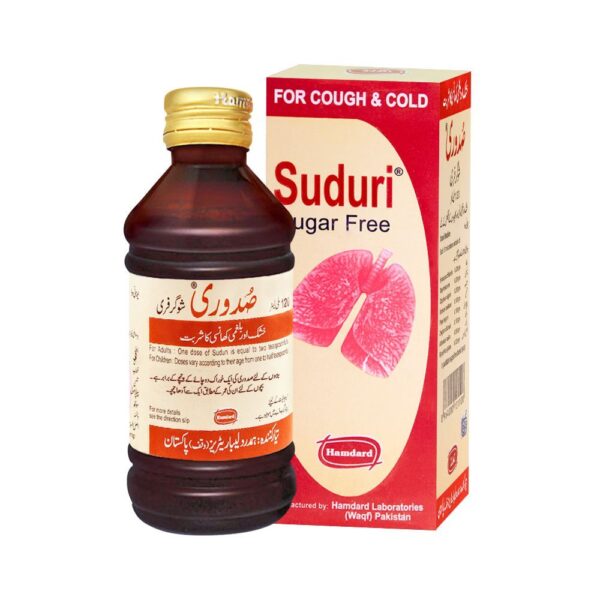 Hamdard Suduri, Sugar Free, Syrup, 120ml