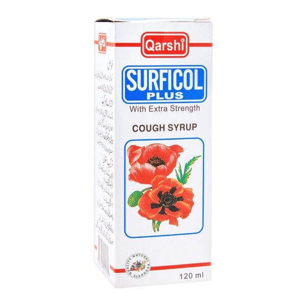 Qarshi Surficol Plus, Cough Syrup, 120ml - Image 2