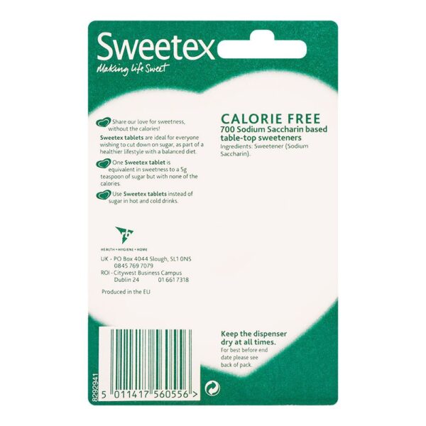 Sweetex Calorie Free Tablets, 700-Pack - Image 2