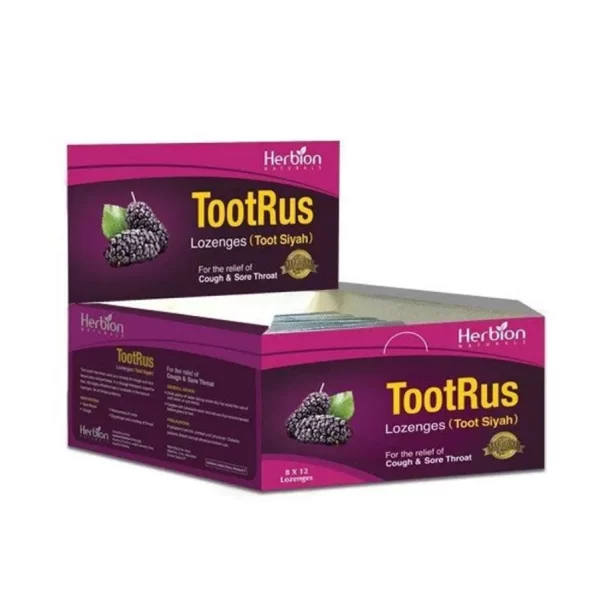 Toot Rus lozenges, 8 Tablets, 1 Strip