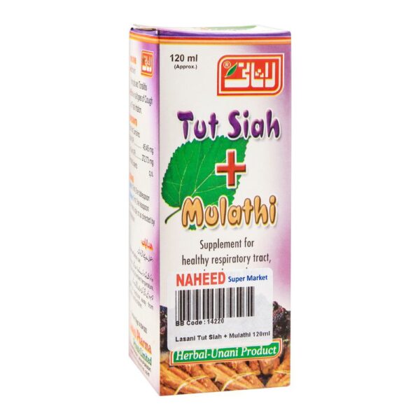Lasani Tut Siah + Mulathi, 120ml - Image 2