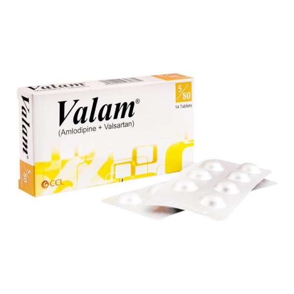 Valam Tablet, 5/80mg, 14-Pack