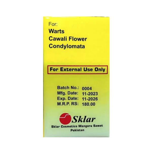 Warts Remover Cream 15mL - Image 2