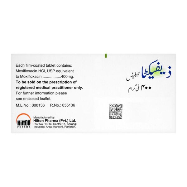 Xefecta Tablet, 400mg, 5-Pack - Image 2