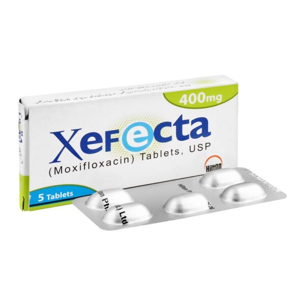 Xefecta Tablet, 400mg, 5-Pack