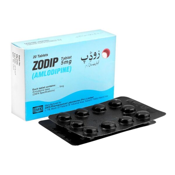 Zodip Tablet, 5mg, 20-Pack