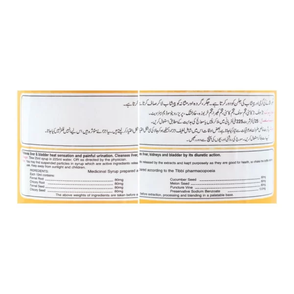 Qarshi Bazuri Syrup, 240ml - Image 2