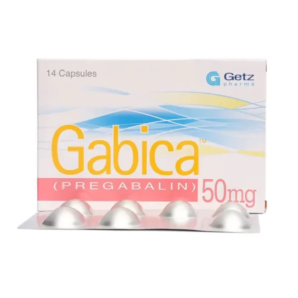 Gabica Capsule, 50mg, 14-Pack