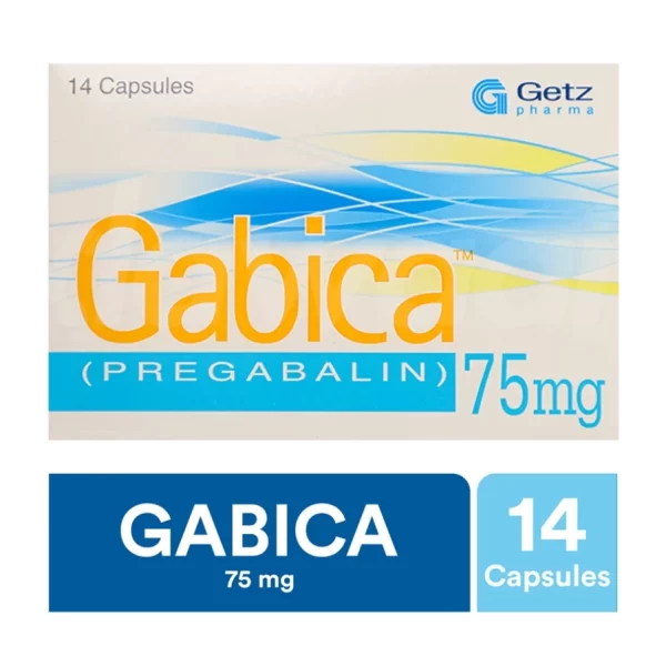 Gabica Capsule, 75mg, 14-Pack