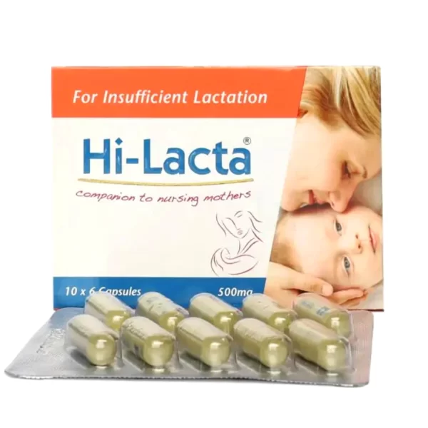 Hi-Lacta (500mg) 60 Capsules