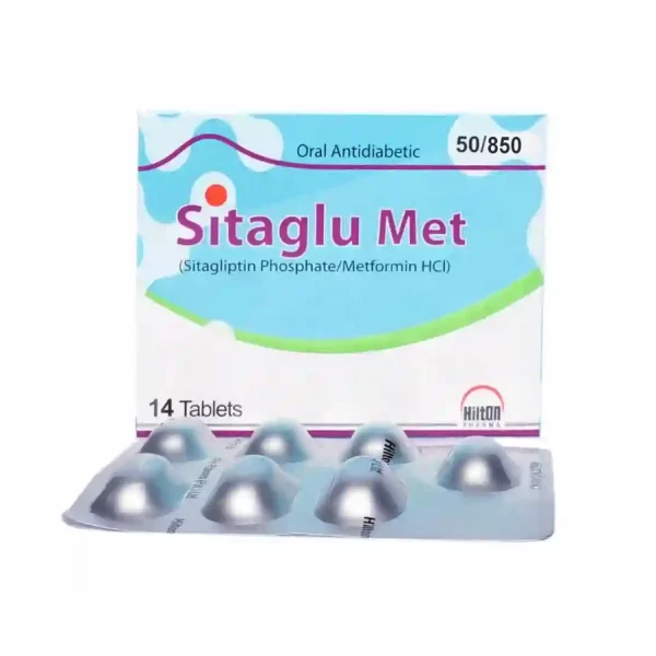 Sitaglu Met Tablet, 50/850mg, 14-Pack