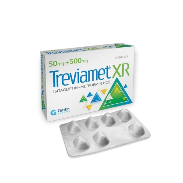 Treviamet XR 50mg/500mg 14 Tablets